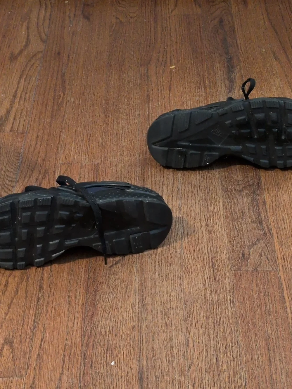 Nike Kids Black Athletic Sneakers - All-Black Design